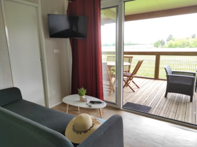 CABANE LODGE PREMIUM BORA BORA 3 CH 7 PERS CLIM TV LAVE VAISSELLE — 8
