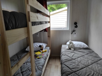 CABANE LODGE PREMIUM BORA BORA 3 CH 7 PERS CLIM TV LAVE VAISSELLE — 9