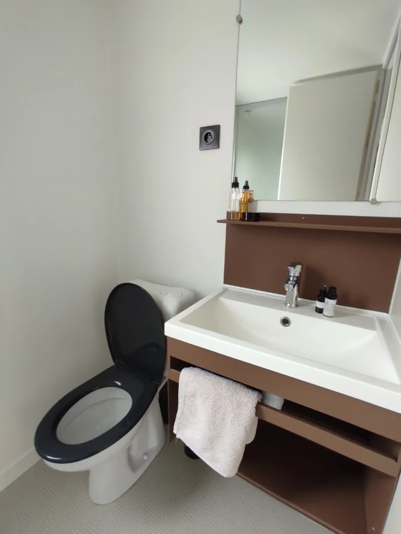 Location Mobilhome 40M² (3 Chambres - 2 Sdb) Premium Tv Climatisation Lave Vaisselle