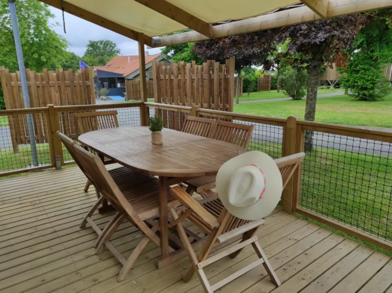 Location Mobilhome 40M² (3 Chambres - 2 Sdb) Premium Tv Climatisation Lave Vaisselle