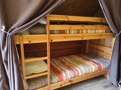 Tent LODGE 24m² (3 bedrooms + mezzanine) — 7