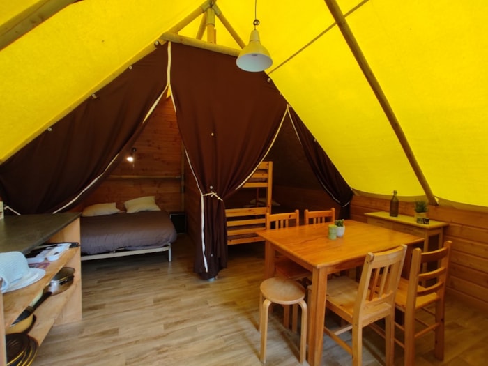 Location Tente Lodge 20M² (2 Chambres)