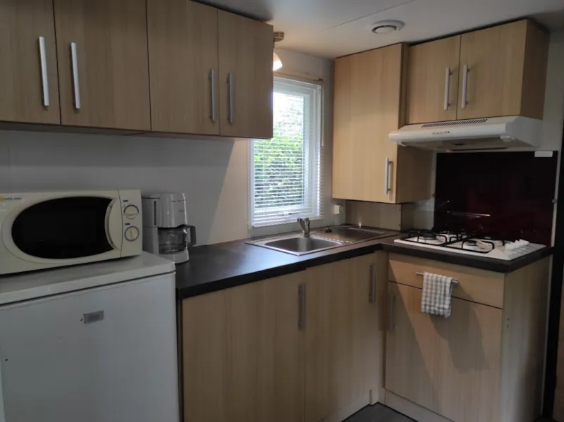 Location Mobilhome Ti 32M² Avec Terrasse Semi-Couverte (3 Chambres) Eco