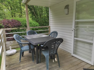 Mobile-home TI 32m² Half-covered terrace (3 bedrooms) — 2