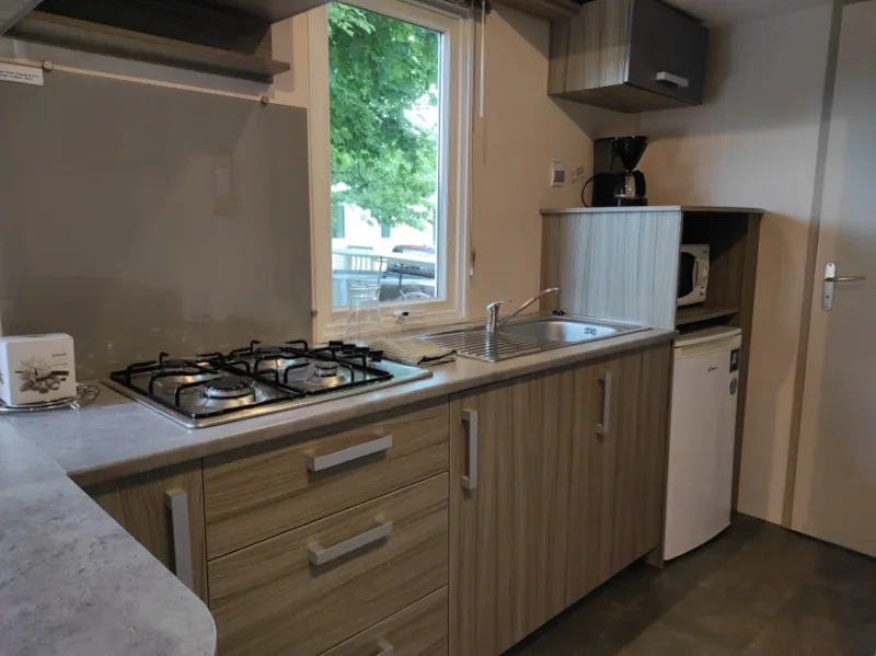 Location Mobilhome 28M² (2 Chambres) 4 Pers. Tv - Confort