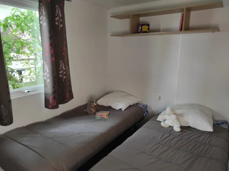 Location Mobilhome Ti 26M² Avec Terrasse Semi-Couverte (2 Chambres) 4 Pers. Confort