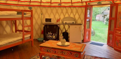 Location - Yourte - image n°5 - Ushuaïa Villages - Camping Le Viaduc ***