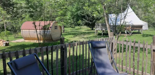 Location - Tipi - image n°3 - Ushuaïa Villages - Camping Le Viaduc ***