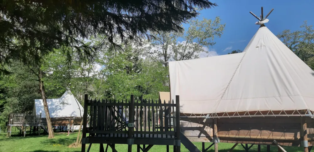 Location - Tipi - Camping Ushuaïa Villages Le Viaduc