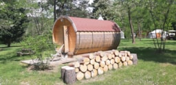 Huuraccommodatie(s) - Barrel - Camping le Viaduc