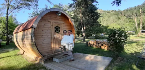 Accommodation - Barrel - image n°9 - Ushuaïa Villages - Camping Le Viaduc ***