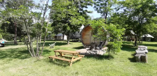 Accommodation - Barrel - image n°7 - Ushuaïa Villages - Camping Le Viaduc ***
