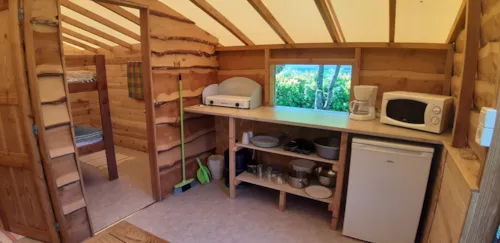 Location - Cabane Trappeur - image n°9 - Ushuaïa Villages - Camping Le Viaduc ***