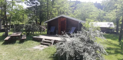 Location - Cabane Trappeur - image n°10 - Ushuaïa Villages - Camping Le Viaduc ***