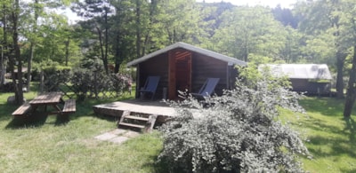 Wooden cabin