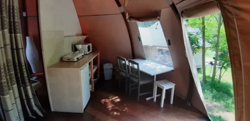 Location - Dôme Wigwam - image n°4 - Ushuaïa Villages - Camping Le Viaduc ***