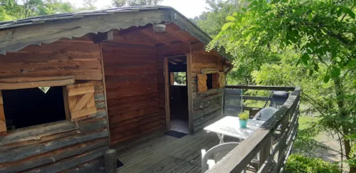 Location - Cabane Perchée Avec Spa - image n°7 - Ushuaïa Villages - Camping Le Viaduc ***