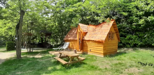 Mietunterkunft - Verzauberte Kabine - image n°2 - Ushuaïa Villages - Camping Le Viaduc ***