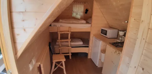 Mietunterkunft - Verzauberte Kabine - image n°5 - Ushuaïa Villages - Camping Le Viaduc ***