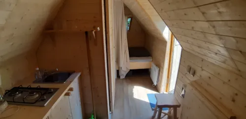 Mietunterkunft - Verzauberte Kabine - image n°7 - Ushuaïa Villages - Camping Le Viaduc ***