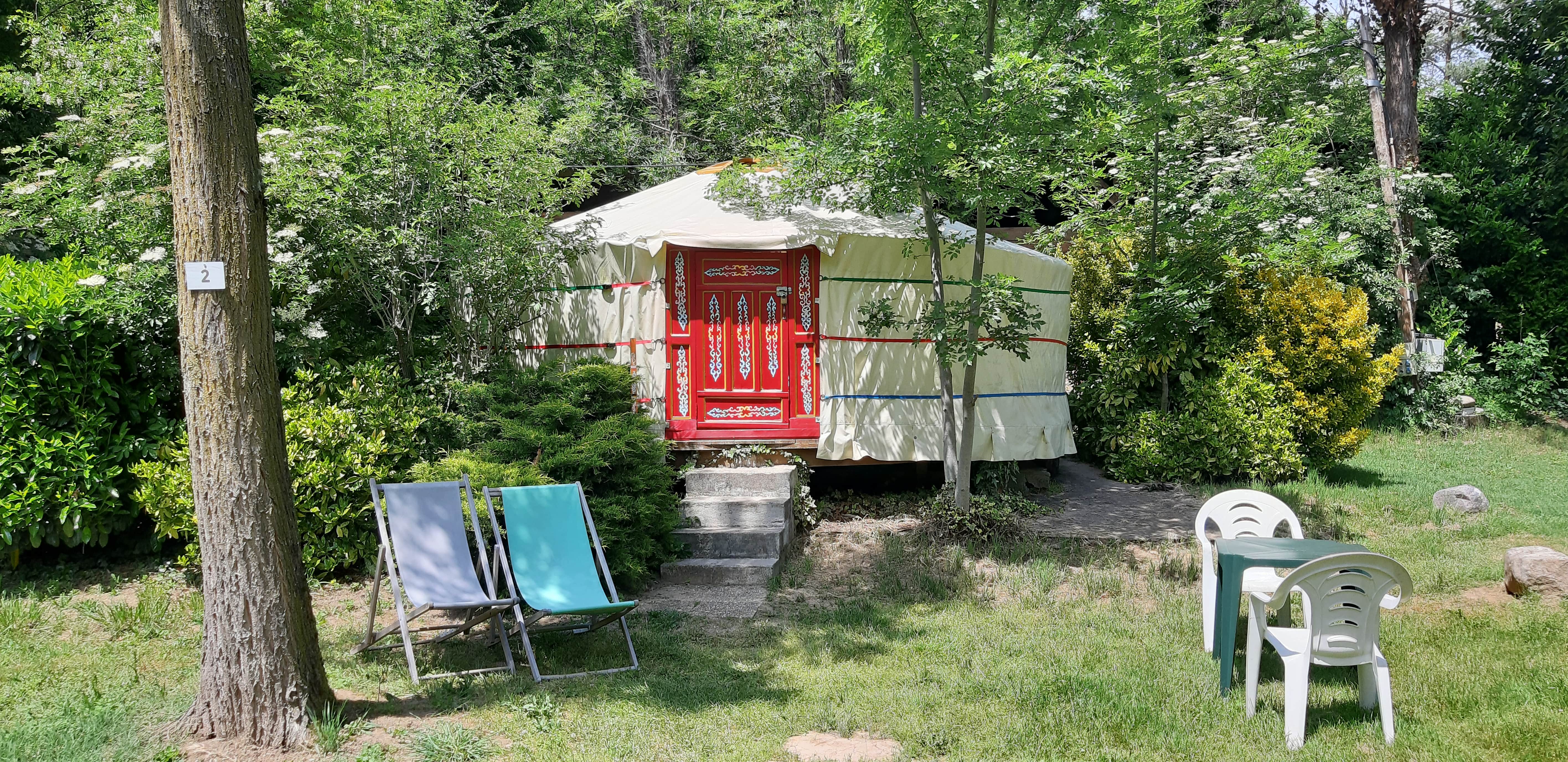 Location - Yourte - Camping Le Viaduc Ardèche