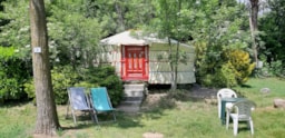 Huuraccommodatie(s) - Joert 3 Personen - Camping le Viaduc