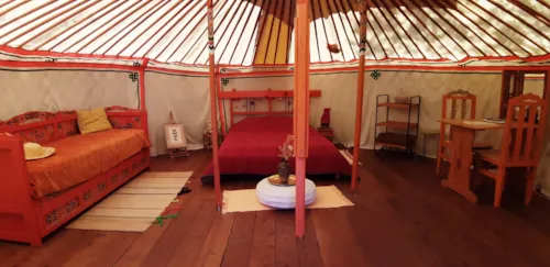 Location - Yourte - image n°3 - Ushuaïa Villages - Camping Le Viaduc ***