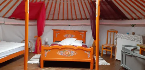Location - Yourte - image n°2 - Ushuaïa Villages - Camping Le Viaduc ***