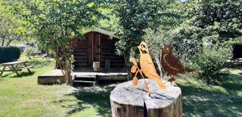 Location - Cabane Trappeur - image n°7 - Ushuaïa Villages - Camping Le Viaduc ***