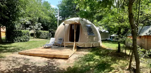 Location - Dôme Wigwam - image n°1 - Ushuaïa Villages - Camping Le Viaduc ***