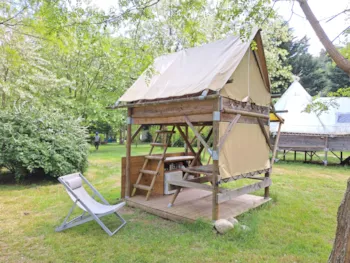 Location - Tente Bivouac Perchée - Camping Ushuaïa Villages Le Viaduc