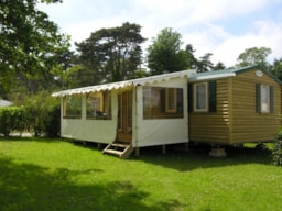 Accommodation - Sun Tip Top Tv - 26 M² 2 Bedrooms - Clico Chic - Camping Haras de Deauville