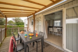 Huuraccommodatie(s) - Stacaravan Resort Top Tv - 28 À 30 M² - 3 Slaapkamers - Clico Chic - Camping Haras de Deauville