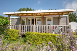 Accommodation - Rose Top Presta - 33 M² - 2 Bedrooms - Clico Chic - Camping Haras de Deauville