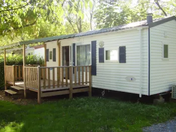 Mietunterkunft - Mobilheim Luxe 28M² - CAMPING LA SOURCE