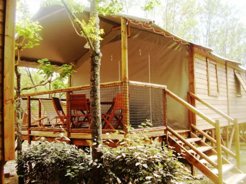 Mietunterkunft - Holzhütte 23M² - image n°3 - CAMPING LA SOURCE