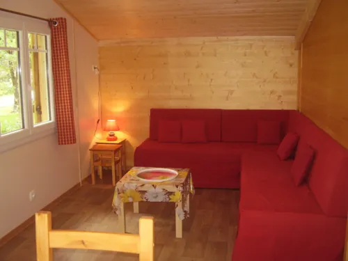 Mietunterkunft - Chalet Prestige 35M² - Klimaanlage + Tv - image n°3 - CAMPING LA SOURCE