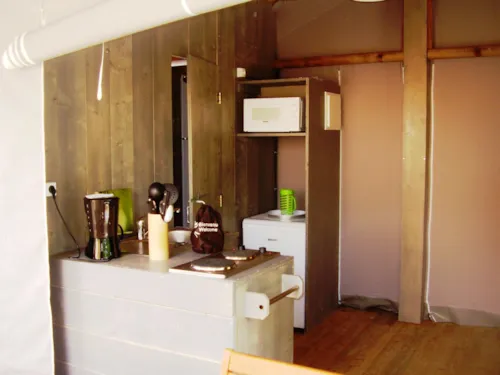 Mietunterkunft - Holzhütte 23M² - image n°4 - CAMPING LA SOURCE