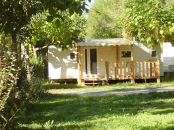 Mietunterkunft - Mobilheim Confort 21M² 2 Zimmer - CAMPING LA SOURCE