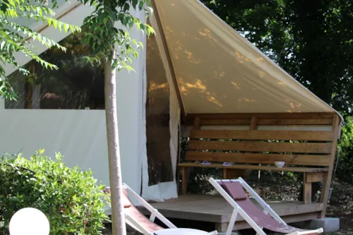 Mietunterkunft - Zelt Nature Lodge (Ohne Sanitäranlagen) - image n°4 - CAMPING LA SOURCE