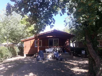 Mietunterkunft - Chalet Prestige 35M² - Klimaanlage - CAMPING LA SOURCE