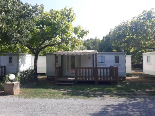 Mietunterkunft - Mobilheim Confort 21M² - 2 Erwachsene + 2 Kinder - image n°4 - CAMPING LA SOURCE