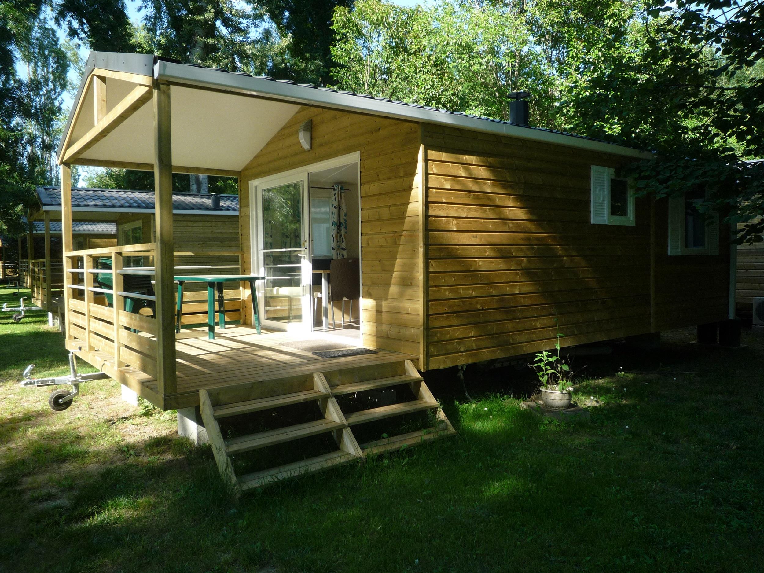 Accommodation - Mobile-Home Alizé + Air-Conditioning - CAMPING DU LION