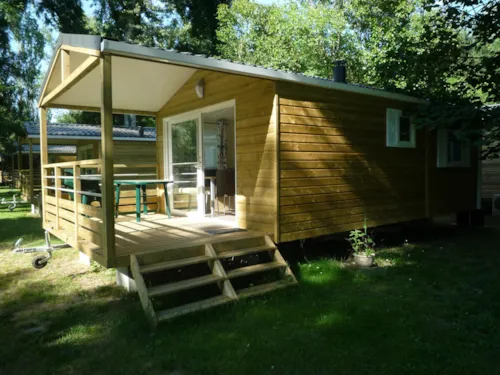 Location - Mobil Home Bois Alizé Avec Climatisation - image n°1 - CAMPING DU LION