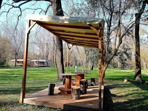 Emplacement - Forfait Randonneurs / Cyclistes - image n°2 - CAMPING DU LION