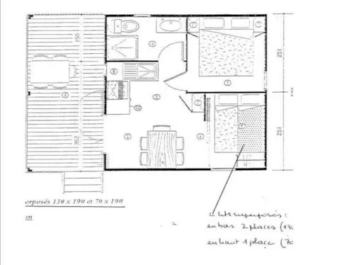 Huuraccommodatie(s) - Chalet Romarin Basique + - image n°5 - Camping Les Lavandes