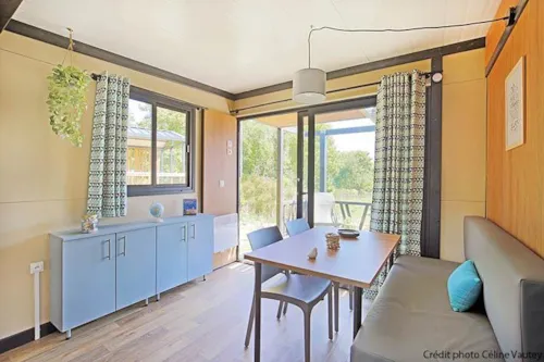 Huuraccommodatie(s) - Chalet Thym Comfort - image n°6 - Camping Les Lavandes