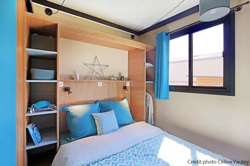 Huuraccommodatie(s) - Chalet Thym Comfort - image n°7 - Camping Les Lavandes