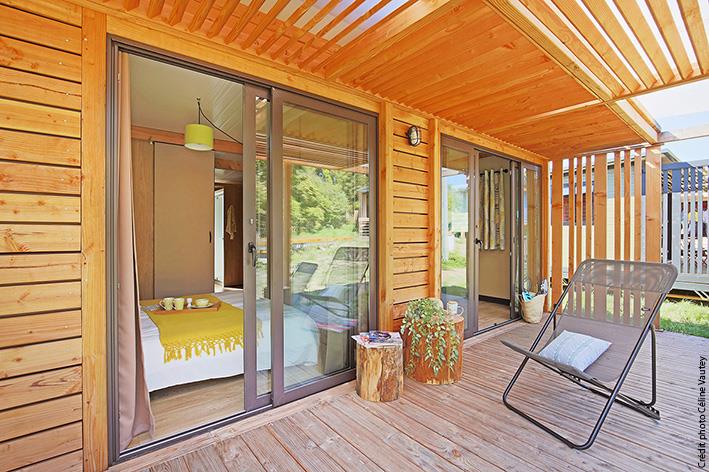 Huuraccommodatie - Chalet Laurier Comfortabel Voor Grote Gezinnen - Camping Les Lavandes