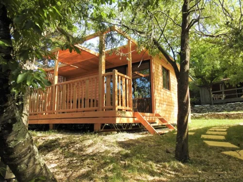 Huuraccommodatie(s) - Chalet Thym Comfort - image n°1 - Camping Les Lavandes